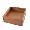 Arthur Court Designs Cocktail Wood Napkin Box Serveware