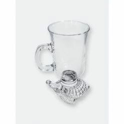 Arthur Court Designs Alligator Glass Mugs Drinkware
