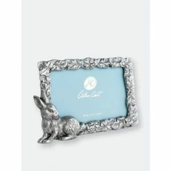Arthur Court Designs Bunny Photo Frame 4x6 Decorative Accents