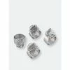 Arthur Court Designs Sea Shell Napkin Rings - Set Of 4 Dinnerware & Flatware