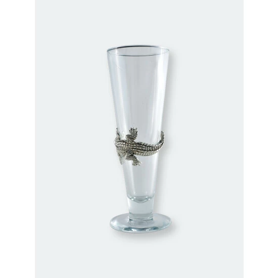 Arthur Court Designs Alligator Pilsner Barware 4 Arthur Court Designs Alligator Pilsner Barware - Image 4
