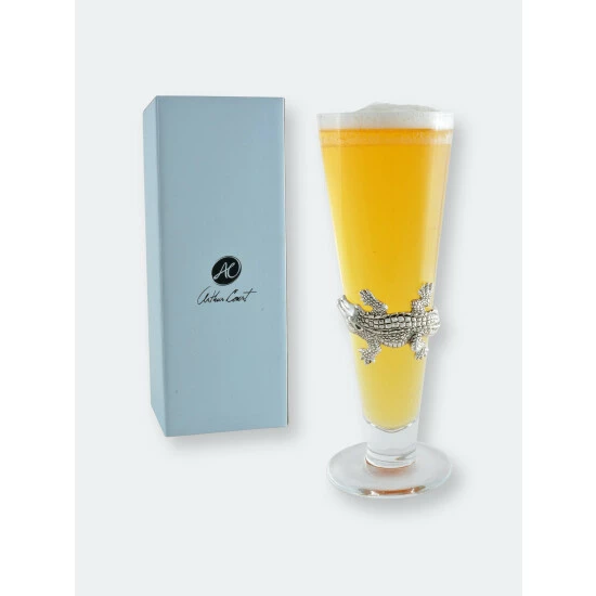 Arthur Court Designs Alligator Pilsner Barware 5 Arthur Court Designs Alligator Pilsner Barware - Image 5