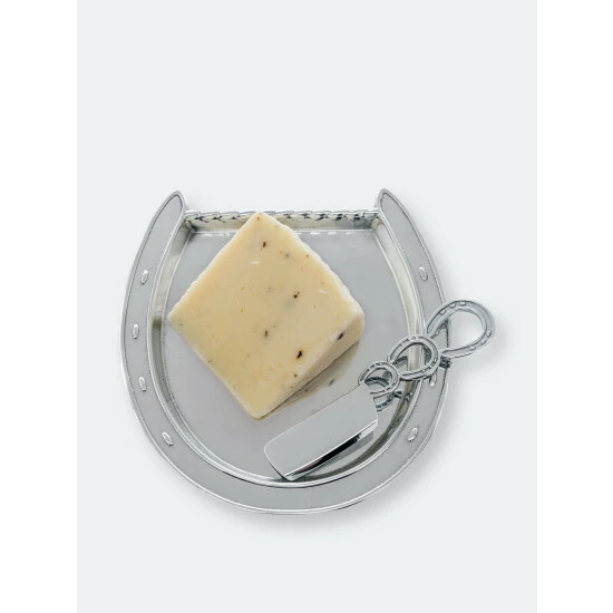 Arthur Court Designs Horseshoe Plate With Server Serveware 1 Arthur Court Designs Horseshoe Plate With Server Serveware