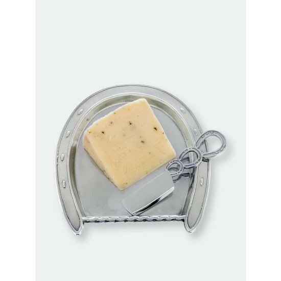 Arthur Court Designs Horseshoe Plate With Server Serveware 2 Arthur Court Designs Horseshoe Plate With Server Serveware - Image 2