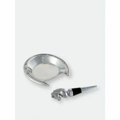 Arthur Court Designs Horseshoe Wine Coaster And Stopper Set Barware 8 Arthur Court Designs Horseshoe Wine Coaster And Stopper Set Barware -Arthur Court Designs Sales unnamed file 3104