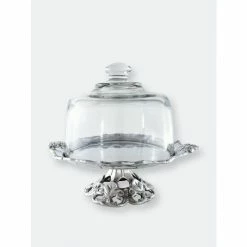 Arthur Court Designs Fleur-De-Lis Plate With Glass Dome Serveware 10 Arthur Court Designs Fleur-De-Lis Plate With Glass Dome Serveware -Arthur Court Designs Sales unnamed file 3111