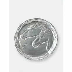 Arthur Court Designs Horse Plate With Glass Dome Serveware 8 Arthur Court Designs Horse Plate With Glass Dome Serveware -Arthur Court Designs Sales unnamed file 3118