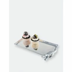 Arthur Court Designs Alligator Tray Figural 6x12 Serveware -Arthur Court Designs Sales unnamed file 3190