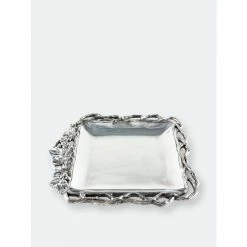 Arthur Court Designs Grape Open Vine Square Tray 12 Serveware