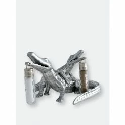 Arthur Court Designs Alligator Salt And Pepper Set Tools & Accessories