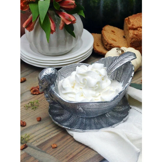 Arthur Court Designs Turkey 3-Piece Condiment Set Serveware 1 Arthur Court Designs Turkey 3-Piece Condiment Set Serveware