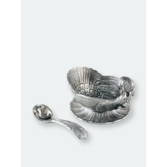 Arthur Court Designs Turkey 3-Piece Condiment Set Serveware 2 Arthur Court Designs Turkey 3-Piece Condiment Set Serveware - Image 2