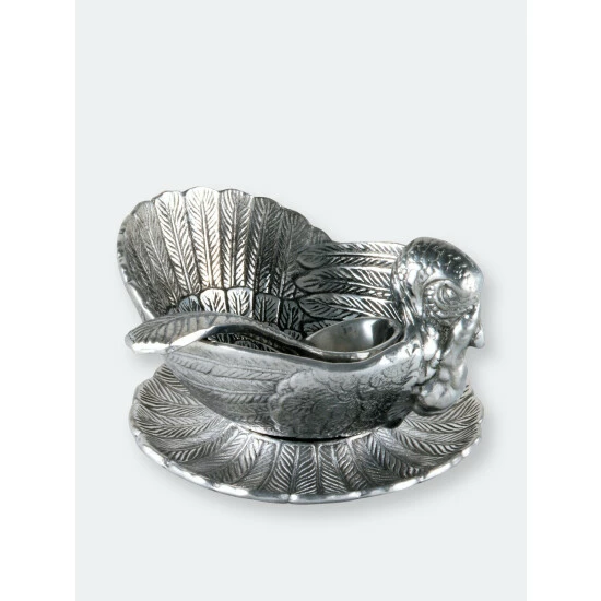 Arthur Court Designs Turkey 3-Piece Condiment Set Serveware 3 Arthur Court Designs Turkey 3-Piece Condiment Set Serveware - Image 3