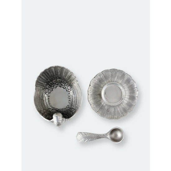 Arthur Court Designs Turkey 3-Piece Condiment Set Serveware 7 Arthur Court Designs Turkey 3-Piece Condiment Set Serveware - Image 7