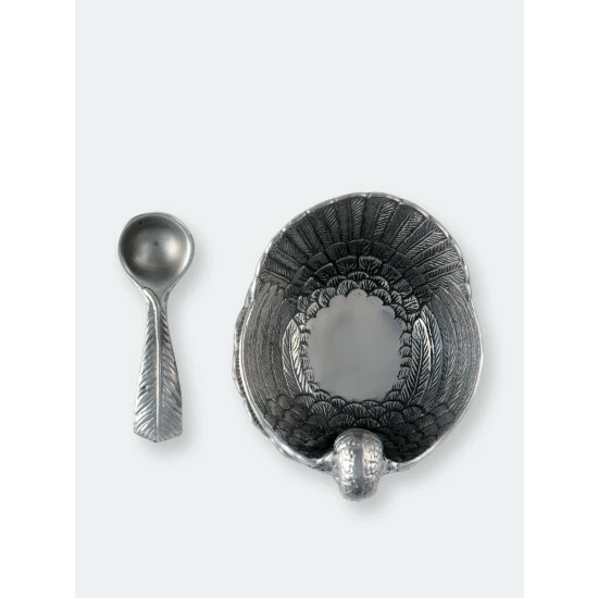 Arthur Court Designs Turkey 3-Piece Condiment Set Serveware 8 Arthur Court Designs Turkey 3-Piece Condiment Set Serveware - Image 8