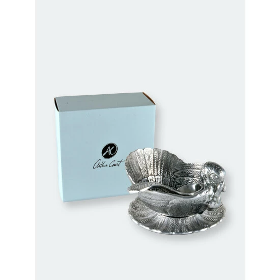 Arthur Court Designs Turkey 3-Piece Condiment Set Serveware 10 Arthur Court Designs Turkey 3-Piece Condiment Set Serveware - Image 10