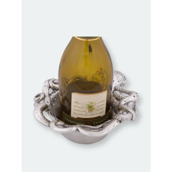 Arthur Court Designs Octopus Wine Coaster Barware 3 Arthur Court Designs Octopus Wine Coaster Barware - Image 3