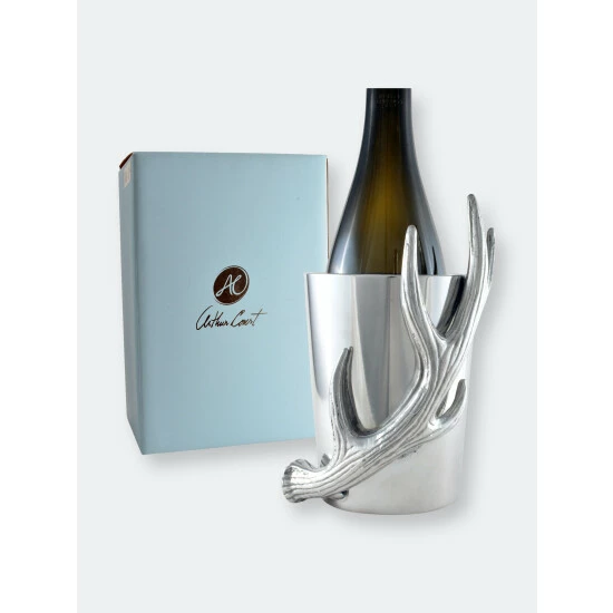Arthur Court Designs Bottle Holder Antler Barware 6 Arthur Court Designs Bottle Holder Antler Barware - Image 6