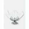 Arthur Court Designs Fleur-De-Lis Stand Acrylic Bowl 11 Dinnerware & Flatware