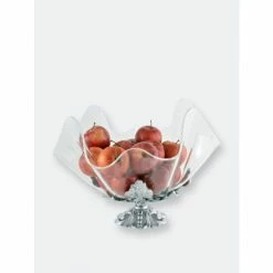 Arthur Court Designs Fleur-De-Lis Stand Acrylic Bowl 11 Dinnerware & Flatware 11 Arthur Court Designs Fleur-De-Lis Stand Acrylic Bowl 11 Dinnerware & Flatware -Arthur Court Designs Sales unnamed file 3278