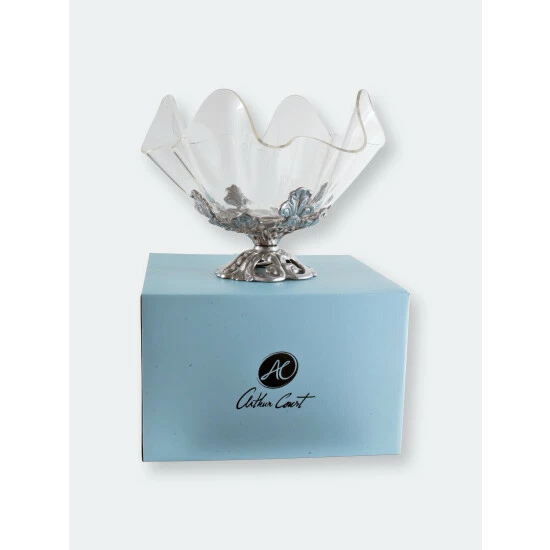 Arthur Court Designs Fleur-De-Lis Stand Acrylic Bowl 11 Dinnerware & Flatware 7 Arthur Court Designs Fleur-De-Lis Stand Acrylic Bowl 11 Dinnerware & Flatware - Image 7