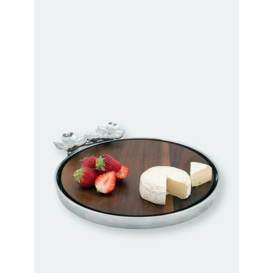 Arthur Court Designs Dogwood Wood Cheese Board Serveware 2 Arthur Court Designs Dogwood Wood Cheese Board Serveware - Image 2