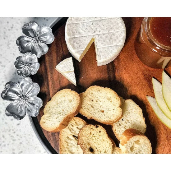 Arthur Court Designs Dogwood Wood Cheese Board Serveware 5 Arthur Court Designs Dogwood Wood Cheese Board Serveware - Image 5
