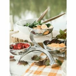 Arthur Court Designs Antler 3-Tiered Bowl Dinnerware & Flatware