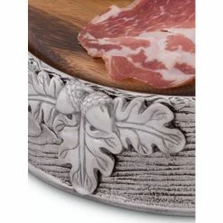 Arthur Court Designs Acorn Oak Leaf Cheese Pedestal Serveware 5 Arthur Court Designs Acorn Oak Leaf Cheese Pedestal Serveware -Arthur Court Designs Sales unnamed file 3318