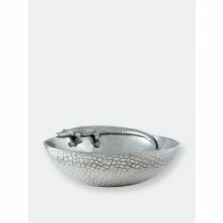 Arthur Court Designs Alligator Figural 12 Bowl Dinnerware & Flatware