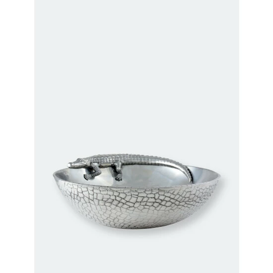 Arthur Court Designs Alligator Figural 12 Bowl Dinnerware & Flatware 1 Arthur Court Designs Alligator Figural 12 Bowl Dinnerware & Flatware