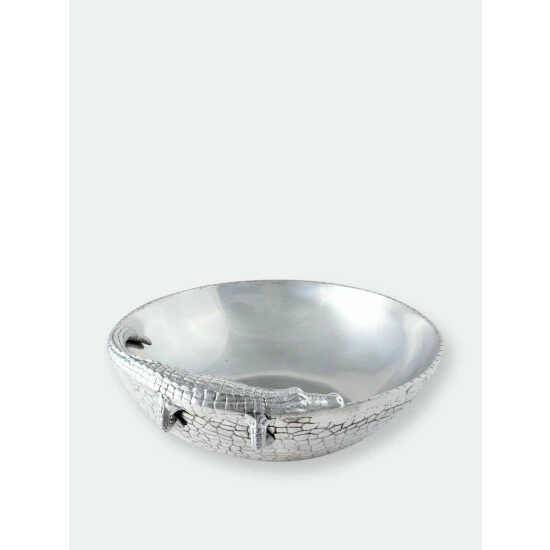 Arthur Court Designs Alligator Figural 12 Bowl Dinnerware & Flatware 6 Arthur Court Designs Alligator Figural 12 Bowl Dinnerware & Flatware - Image 6