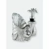 Arthur Court Designs Elephant Wine Coaster And Stopper Set Barware