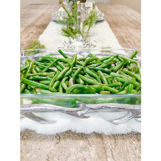 Arthur Court Designs Antler Pyrex Holder 3qt Serveware 1 Arthur Court Designs Antler Pyrex Holder 3qt Serveware