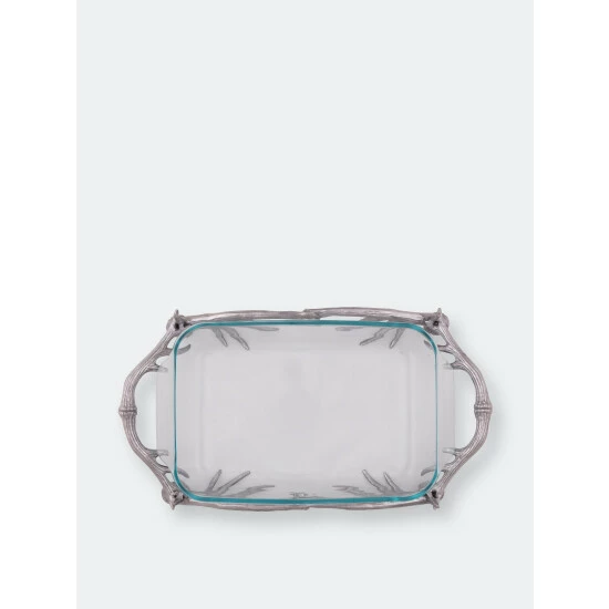 Arthur Court Designs Antler Pyrex Holder 3qt Serveware 5 Arthur Court Designs Antler Pyrex Holder 3qt Serveware - Image 5