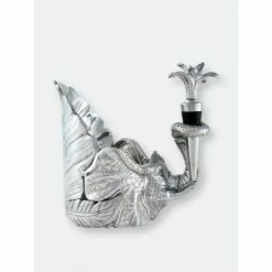 Arthur Court Designs Elephant Wine Coaster And Stopper Set Barware 10 Arthur Court Designs Elephant Wine Coaster And Stopper Set Barware -Arthur Court Designs Sales unnamed file 339