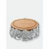 Arthur Court Designs Butterfly Cheese Pedestal Serveware