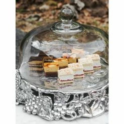 Arthur Court Designs Grape Cake Stand Glass Dome Serveware 11 Arthur Court Designs Grape Cake Stand Glass Dome Serveware -Arthur Court Designs Sales unnamed file 3414