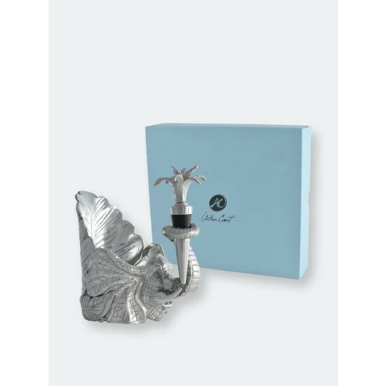 Arthur Court Designs Elephant Wine Coaster And Stopper Set Barware 8 Arthur Court Designs Elephant Wine Coaster And Stopper Set Barware - Image 8