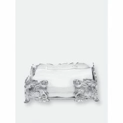 Arthur Court Designs Bunny Luncheon Napkin Box Serveware