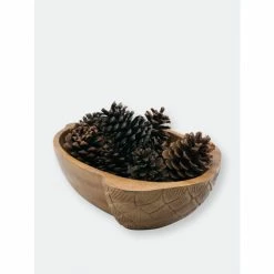 Arthur Court Designs Acorn Shape Acacia Wood Salad Bowl Large Dinnerware & Flatware -Arthur Court Designs Sales unnamed file 3497