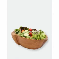 Arthur Court Designs Acorn Shape Acacia Wood Salad Bowl Large Dinnerware & Flatware -Arthur Court Designs Sales unnamed file 3498