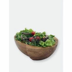 Arthur Court Designs Acorn Shape Acacia Wood Salad Bowl Large Dinnerware & Flatware -Arthur Court Designs Sales unnamed file 3500