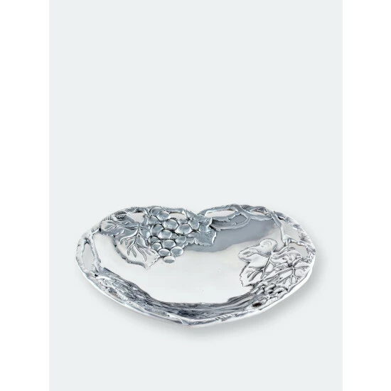 Arthur Court Designs Grape Heart Coupe Tray Serveware 1 Arthur Court Designs Grape Heart Coupe Tray Serveware