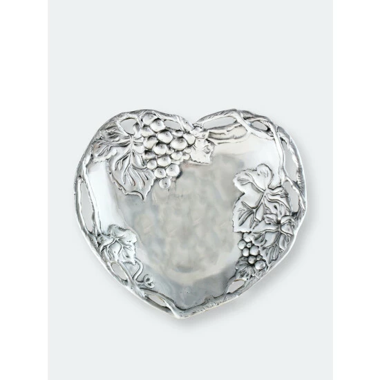 Arthur Court Designs Grape Heart Coupe Tray Serveware 5 Arthur Court Designs Grape Heart Coupe Tray Serveware - Image 5