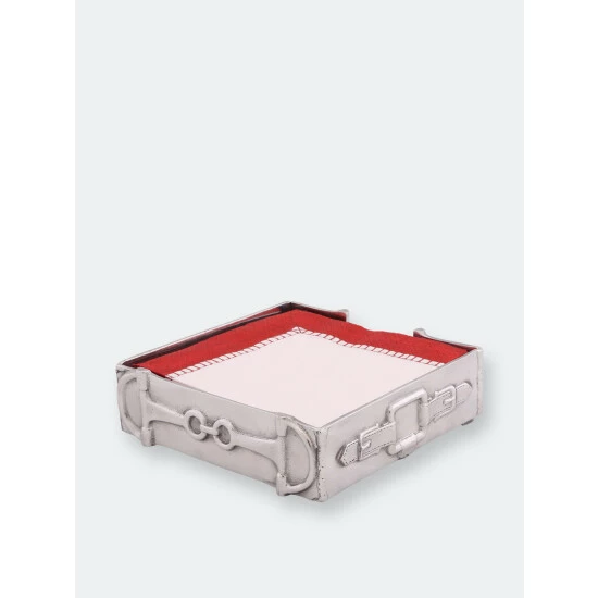 Arthur Court Designs Equestrian Luncheon Napkin Box Serveware 3 Arthur Court Designs Equestrian Luncheon Napkin Box Serveware - Image 3