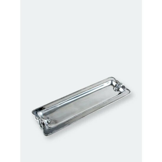 Arthur Court Designs Longhorn With Braid Oblong Tray Serveware 1 Arthur Court Designs Longhorn With Braid Oblong Tray Serveware