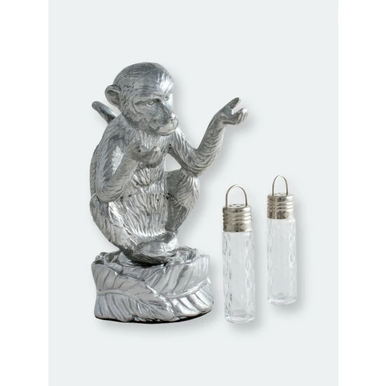 Arthur Court Designs Monkey Hanging Salt And Pepper Set Tools & Accessories 4 Arthur Court Designs Monkey Hanging Salt And Pepper Set Tools & Accessories - Image 4