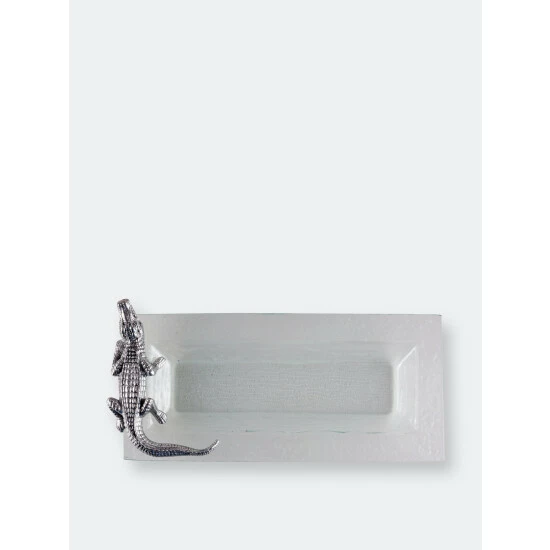 Arthur Court Designs Alligator Oblong Tray Serveware 3 Arthur Court Designs Alligator Oblong Tray Serveware - Image 3