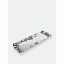 Arthur Court Designs Sales 14 Arthur Court Designs Fleur-De-Lis Oblong Tray Serveware